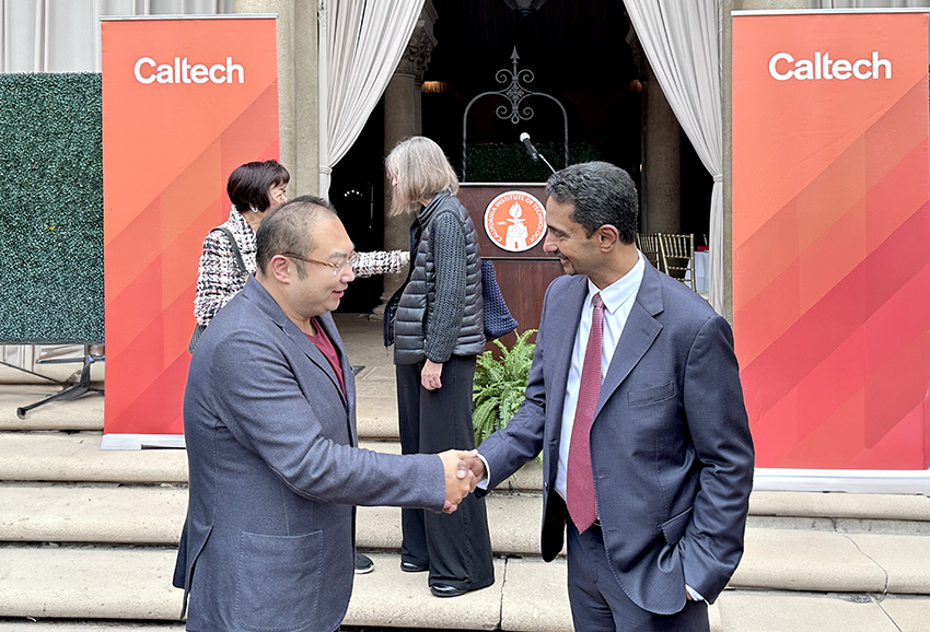 BB贝博集团董事局主席徐鹏会晤加州理工新任校长 恭贺履新共话合作